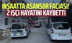 İnşaatta asansör faciası! 2 işçi hayatını kaybetti