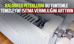 Kalorifer peteklerini bu yöntemle temizleyin! Isıtma verimliliğini arttırın