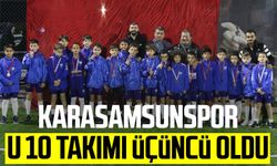 Karasamsunspor U 10 takımı üçüncü oldu