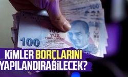 Kimler borçlarını yapılandırabilecek?