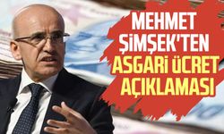 Mehmet Şimşek'ten asgari ücret açıklaması