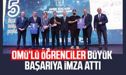 OMÜ’lü öğrenciler büyük başarıya imza attı