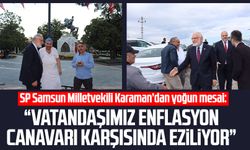 Saadet Partisi Samsun Milletvekili Mehmet Karaman vatandaşı dinledi