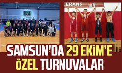 Samsun'da 29 Ekim’e özel turnuvalar