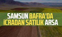 Samsun Bafra'da icradan satılık arsa