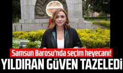 Samsun Barosu'nda seçim heyecanı! Pınar Gürsel Yıldıran yeniden başkan