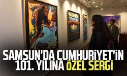 Samsun'da Cumhuriyet'in 101. yılına özel sergi