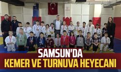 Samsun'da kemer ve turnuva heyecanı