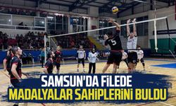 Samsun'da filede madalyalar sahiplerini buldu