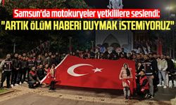 Samsun'da motokuryeler yetkililere seslendi: "Artık ölüm haberi duymak istemiyoruz"