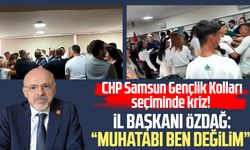 CHP Samsun Gençlik Kolları seçiminde kriz! Mehmet Özdağ: Muhatabı ben değilim