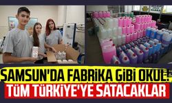 Samsun'da fabrika gibi okul! Tüm Türkiye'ye satacaklar