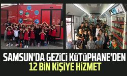 Samsun'da Gezici Kütüphane'den 12 bin kişiye hizmet