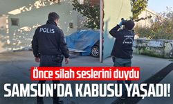 Samsun'da kabusu yaşadı! Çatıyı deldi geçti