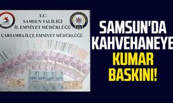 Samsun'da kahvehaneye kumar baskını!