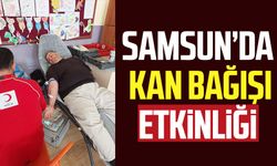 Samsun 19 Mayıs'ta kan bağışı etkinliği