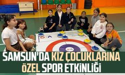 Samsun'da kız çocuklarına özel spor etkinliği