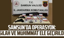 Samsun’da operasyon: Silah ve mühimmat ele geçirildi