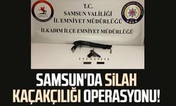 Samsun'da silah kaçakçılığı operasyonu!