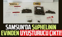 Samsun'da şüphelinin evinden uyuşturucu çıktı!