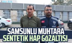 Samsun'da muhtar Erdoğan Desteci'ye uyuşturucu gözaltısı