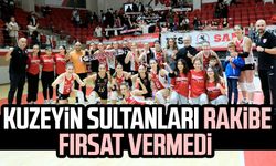 Samsunspor Voleybol Takımı, rakibe fırsat vermedi