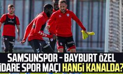 Samsunspor - Bayburt Özel İdare Spor maçı hangi kanalda?