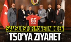 Samsunspor yönetiminden TSO'ya ziyaret