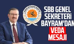 Samsun Büyükşehir Belediyesi Genel Sekreteri İlhan Bayram'dan veda mesajı