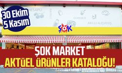 ŞOK market 30 Ekim - 5 Kasım aktüel ürünler kataloğu!