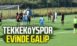 Tekkeköyspor evinde galip