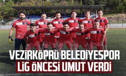 Vezirköprü Belediyespor lig öncesi umut verdi