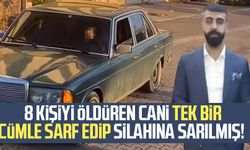 8 kişiyi öldüren cani tek bir cümle sarf edip silahına sarılmış!