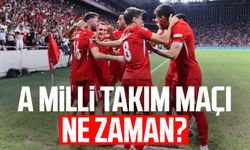 A Milli Takım maçı ne zaman?