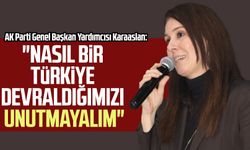 AK Parti Genel Başkan Yardımcısı Çiğdem Karaaslan, Samsun'da konuştu