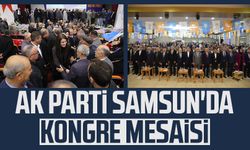 AK Parti Samsun'da kongre mesaisi