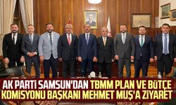 AK Parti Samsun'dan TBMM Plan ve Bütçe Komisyonu Başkanı Mehmet Muş'a ziyaret