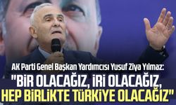 AK Parti'li Yusuf Ziya Yılmaz, "Bir olacağız, iri olacağız, hep birlikte Türkiye olacağız"