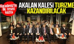 Samsun Akalan Kalesi turizme kazandırılacak