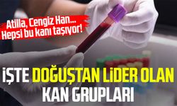 Atilla, Cengiz Han… Hepsi bu kanı taşıyor! İşte doğuştan lider olan kan grupları