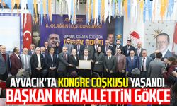 Ayvacık'ta kongre coşkusu yaşandı! Başkan Kemallettin Gökçe