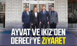 Mustafa Ayvat ve Murat İkiz'den Feyzullah Dereci'ye ziyaret