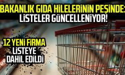 Bakanlık gıda hilelerinin peşinde: Listeler güncelleniyor!