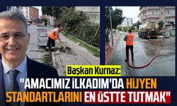 Başkan İhsan Kurnaz: "Amacımız İlkadım'da hijyen standartlarını en üstte tutmak"