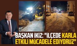 Havza Belediye Başkanı Murat İkiz: "İlçede karla etkili mücadele ediyoruz"