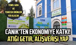 Canik'ten ekonomiye katkı! Atığı getir, alışverişi yap