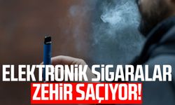 Elektronik sigaralar zehir saçıyor!