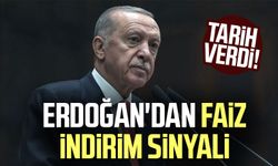 Erdoğan'dan faiz indirim sinyali: Tarih verdi!