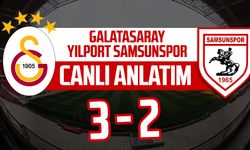 Galatasaray - Samsunspor maçı canlı anlatımı