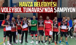 Havza Belediyesi Voleybol Turnavası'nda şampiyon